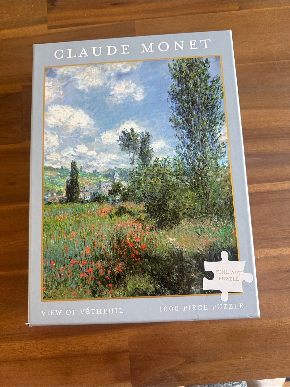 Claude Monet 'View of Vétheuil' 1000-Piece Fine Art Puzzle